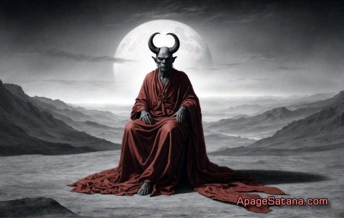 Satan Ruling Over Vast Emptiness