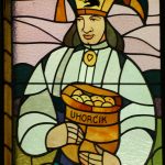 Tomáš Uhorčík by Janko Alexy on Stained Glass at PKO in Bratislava