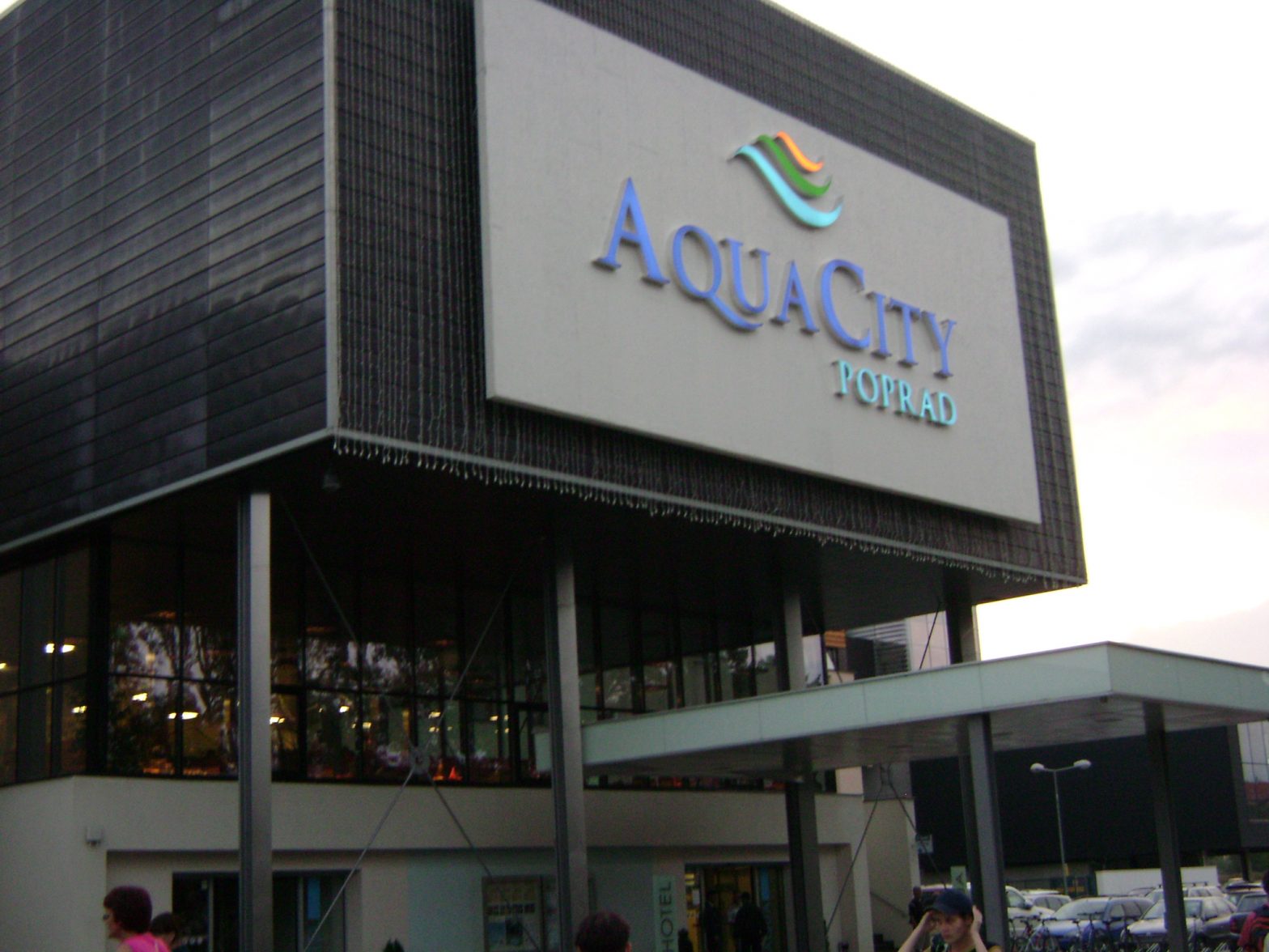 AquaCity Poprad Main Entrance